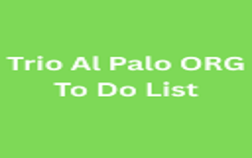 Trio Al Palo ORG To Do List screenshot