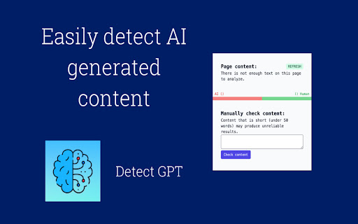 DetectGPT - Detect Chat GPT Content screenshot
