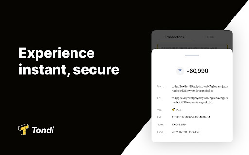 TondiKey – Web3 Wallet screenshot