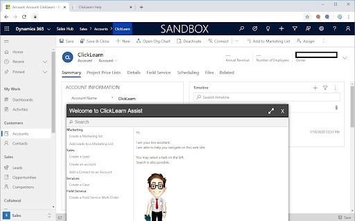 ClickLearn Assist screenshot