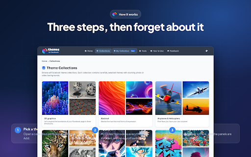 Themes for Facebook screenshot