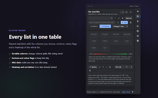 Eflatun Trader screenshot