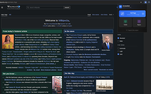 Full Page Screenshot — Capture & Annotate screenshot