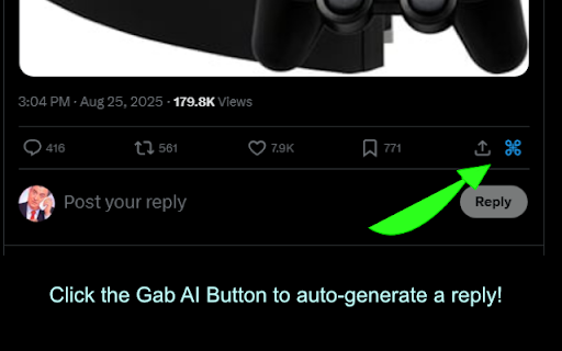 Gab AI screenshot
