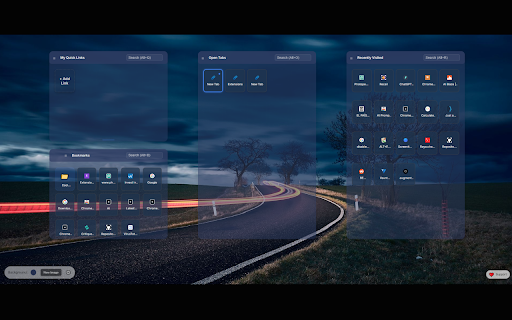 Perfect New Tab screenshot