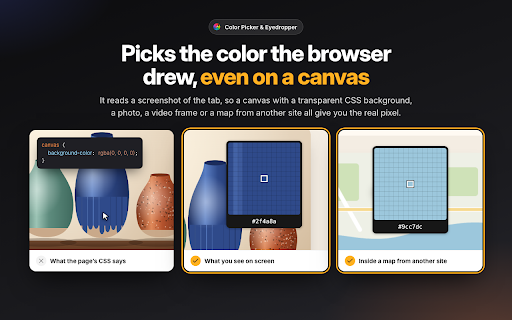 Color Picker & Eyedropper - Pick Any Pixel screenshot