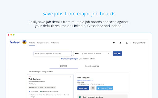 Jobscan: Job Search Tracker screenshot