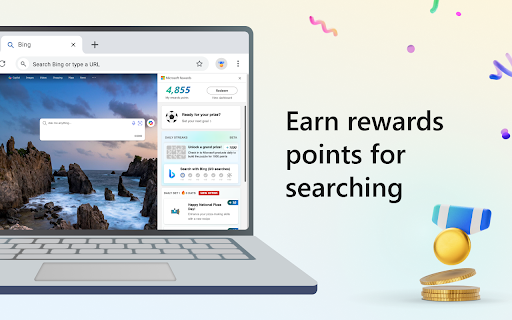 Microsoft Bing Search with Rewards screenshot