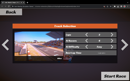 Kart Racing Simulator Game screenshot
