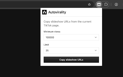 Autovirality screenshot