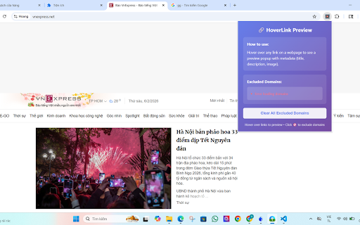 HoverLink Preview screenshot