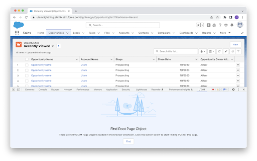 UTAM screenshot