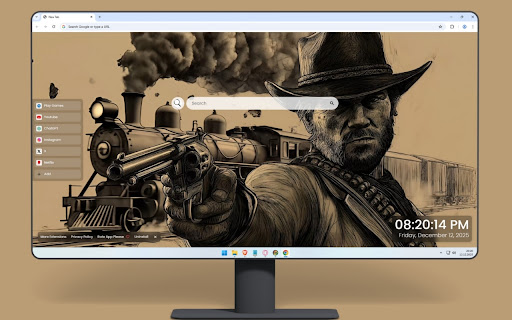 RDR2 Arthur Morgan Live Wallpaper screenshot