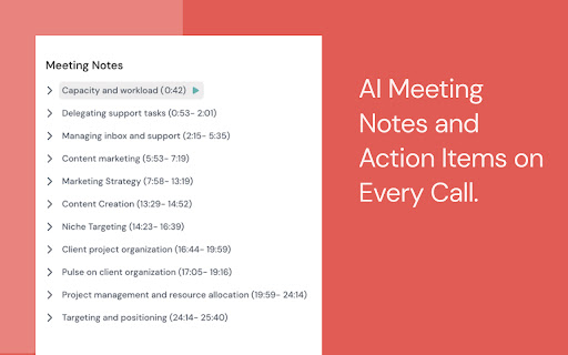Scribbl: AI Note Taker for Google Meet, Zoom, and MS Teams screenshot