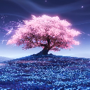 Magical Sakura Tree Live Wallpaper icon