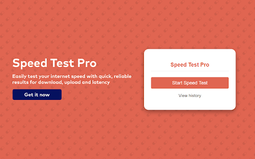 Speed Test Pro screenshot