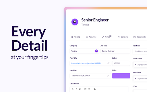 Huntr - Job Search Tracker & Autofill screenshot