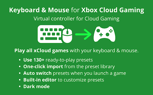 Keyboard & Mouse for Xbox Cloud Gaming (xCloud) screenshot