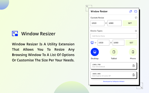 Window Resizer screenshot