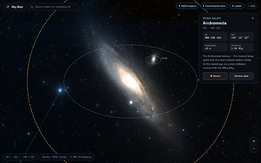 Sky Map — Star Map & Night Sky Constellations screenshot
