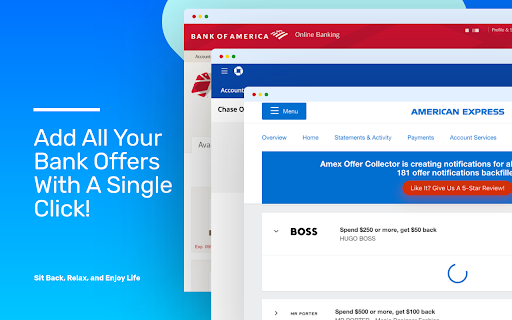 Offer.love - Bank Merchant Card Offer Collector screenshot