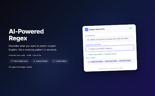 Regex Tester Pro - Test and Explain Regular Expressions screenshot
