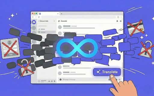 Translator for Discord™ Web: Unlimited, Private & No Lag screenshot