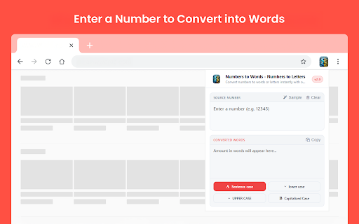 Numbers to Words - Numbers to Letters screenshot