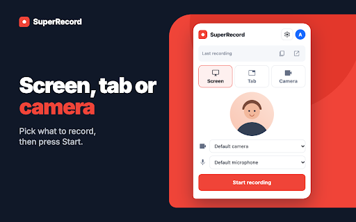 SuperRecord – Screen Recorder with Camera screenshot