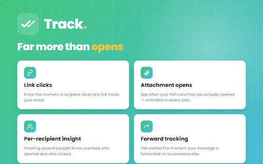 Track - Email Tracking for Gmail™ screenshot