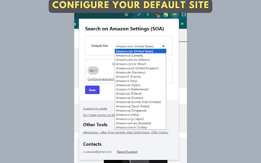 Search on Amazon - Effortless Product Search on Amazon - Amazon Search screenshot