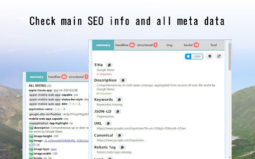 SEO META 1 COPY screenshot