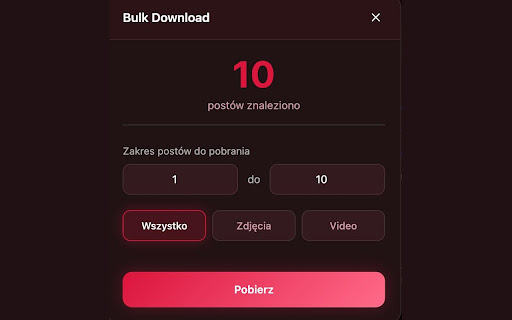 Pobieranie Stories z Instagrama screenshot