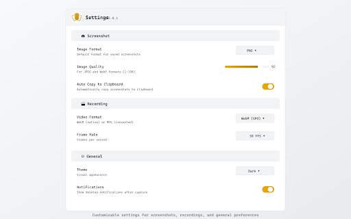 Screenshot King - Web Capture & Screen Recorder screenshot