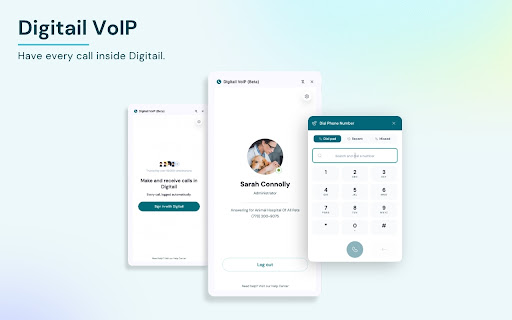 Digitail VoIP screenshot