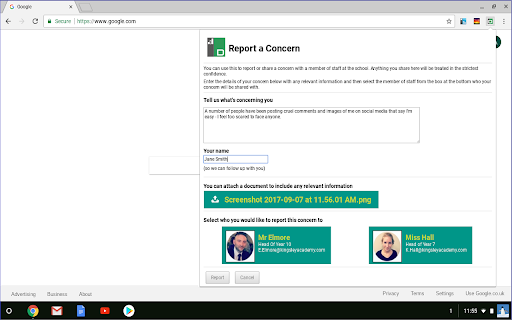 NetSupport DNA Agent screenshot