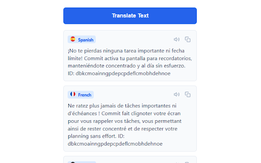 LingoTranslate - Instant 3-Language Translator screenshot