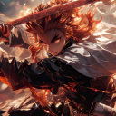 Rengoku Kyojuro Demon Slayer_2: Live Wallpaper for Chrome icon