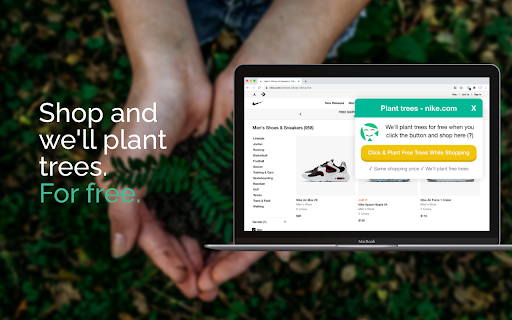 TreeClicks - Plant Trees while Shopping screenshot