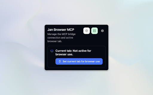 Jan Browser MCP screenshot