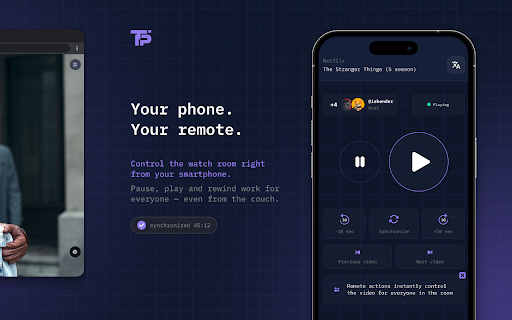 TandemParty - Watch Party, Watch Together screenshot