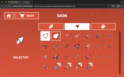 Space Waves - Unblocked Game screenshot