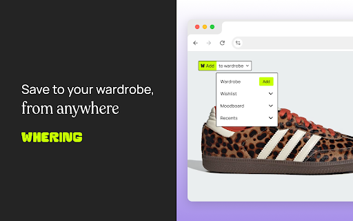 Whering: Save to Wardrobe, Wishlist & Moodboard screenshot