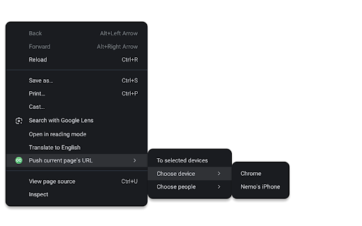 Push Go for Pushbullet screenshot
