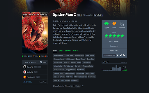 Letterboxd Top 2000 screenshot