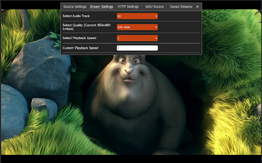 Native MPEG-Dash + HLS Playback screenshot