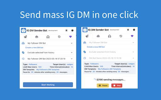InSenderBot-DM Sender Bot,bulk message sender screenshot