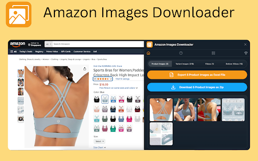Amazon Images Downloader - Amazon Image & Video Downloader screenshot