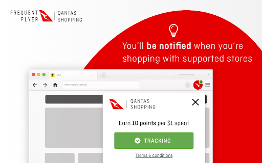 Qantas Shopping Points-Prompter screenshot