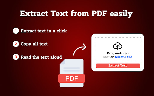 PDF to text screenshot